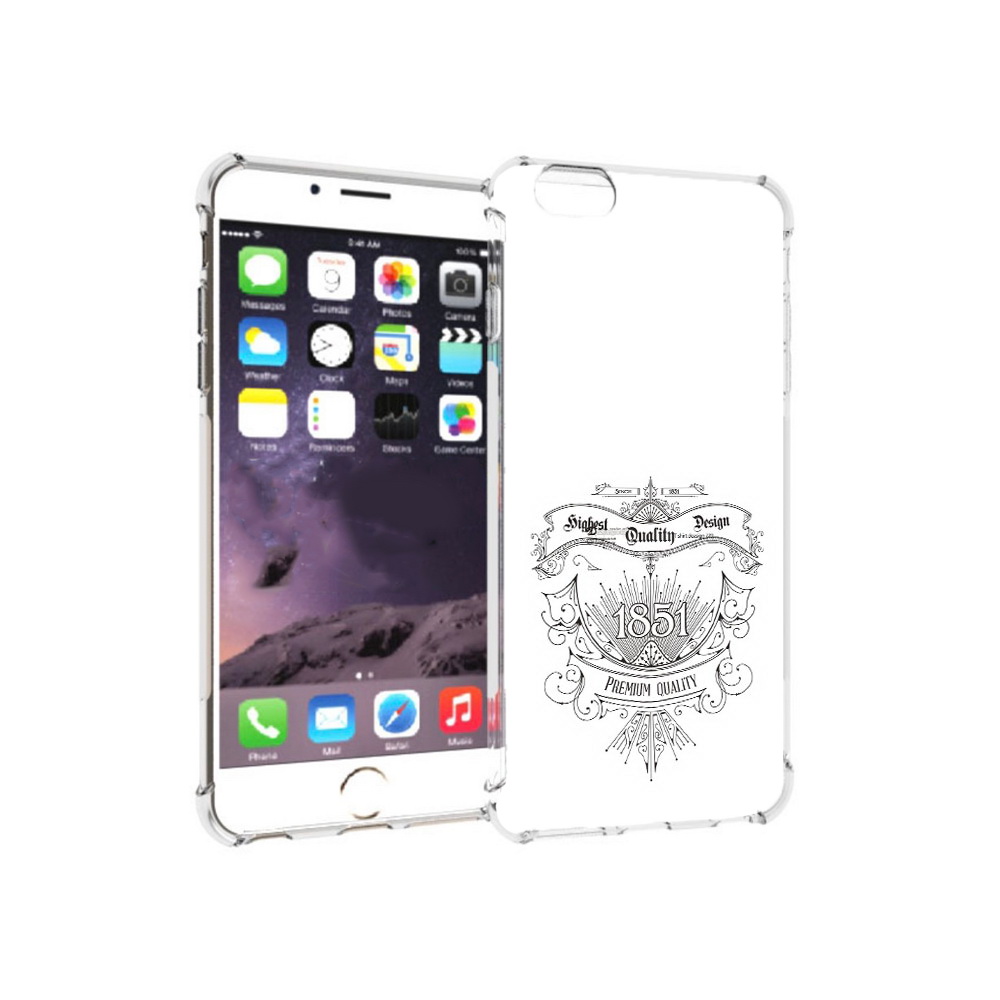 Чехол MyPads Tocco для Apple iPhone 6 Plus логотип 1851 год