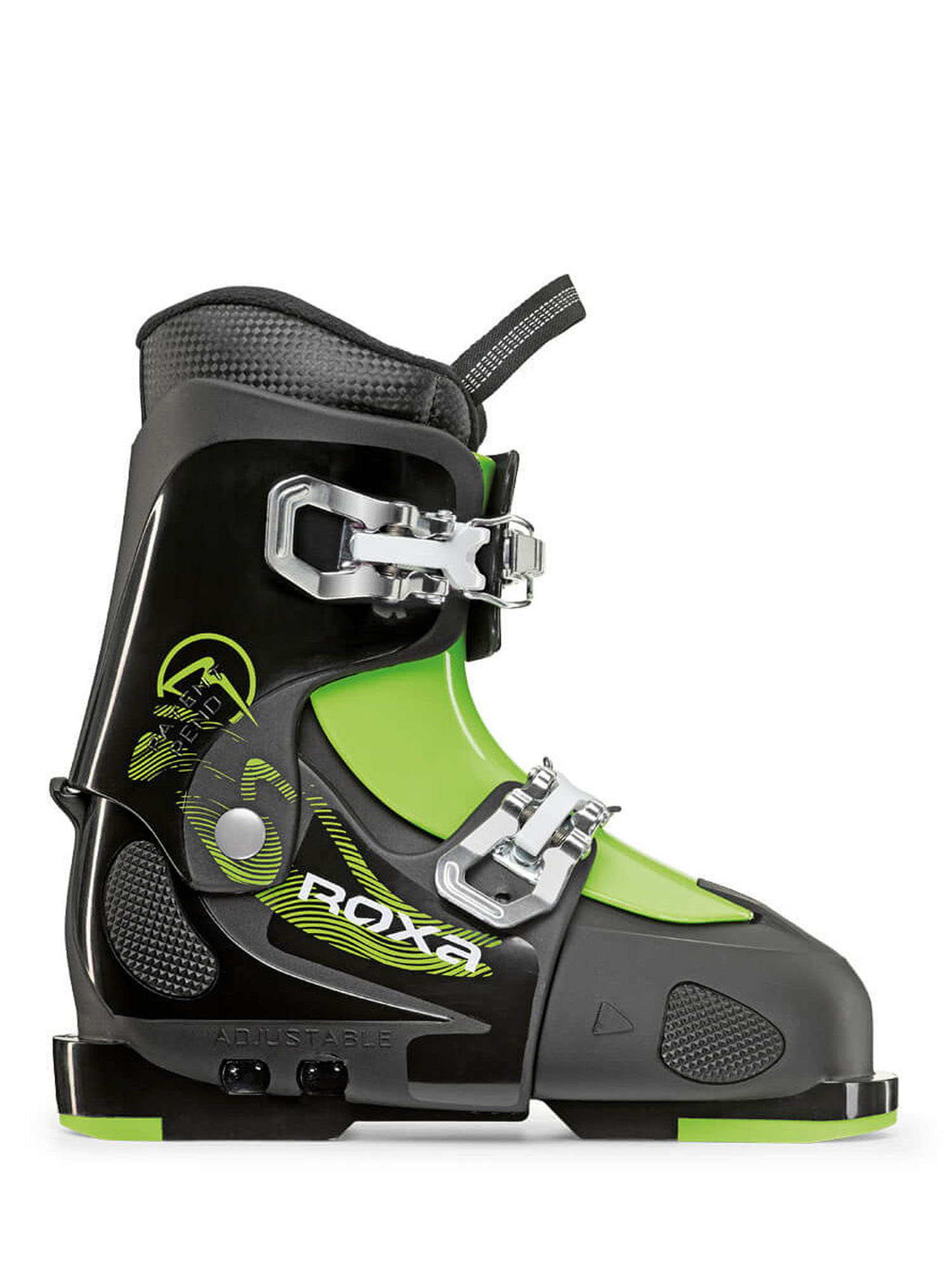 Горнолыжные Ботинки Детские Roxa Chameleon 3 Boy (22,5-25,5) Black/Lime (См:22-25,5)23-24