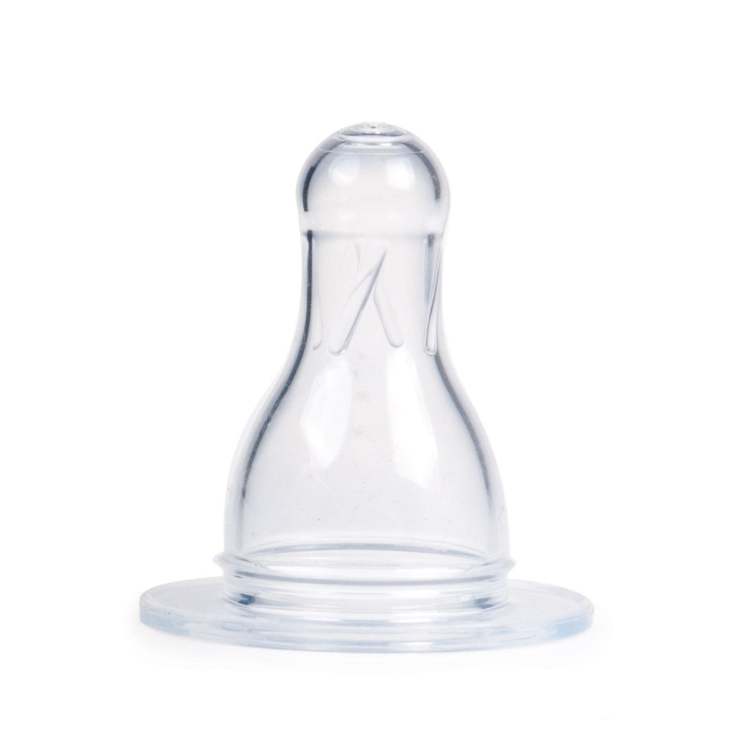 Соска к рожку СКАЗКА антиколиковая крестообразная, силикон