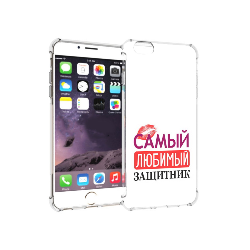 

Чехол MyPads Tocco для Apple iPhone 6 Plus любимый защитник, Прозрачный, Tocco