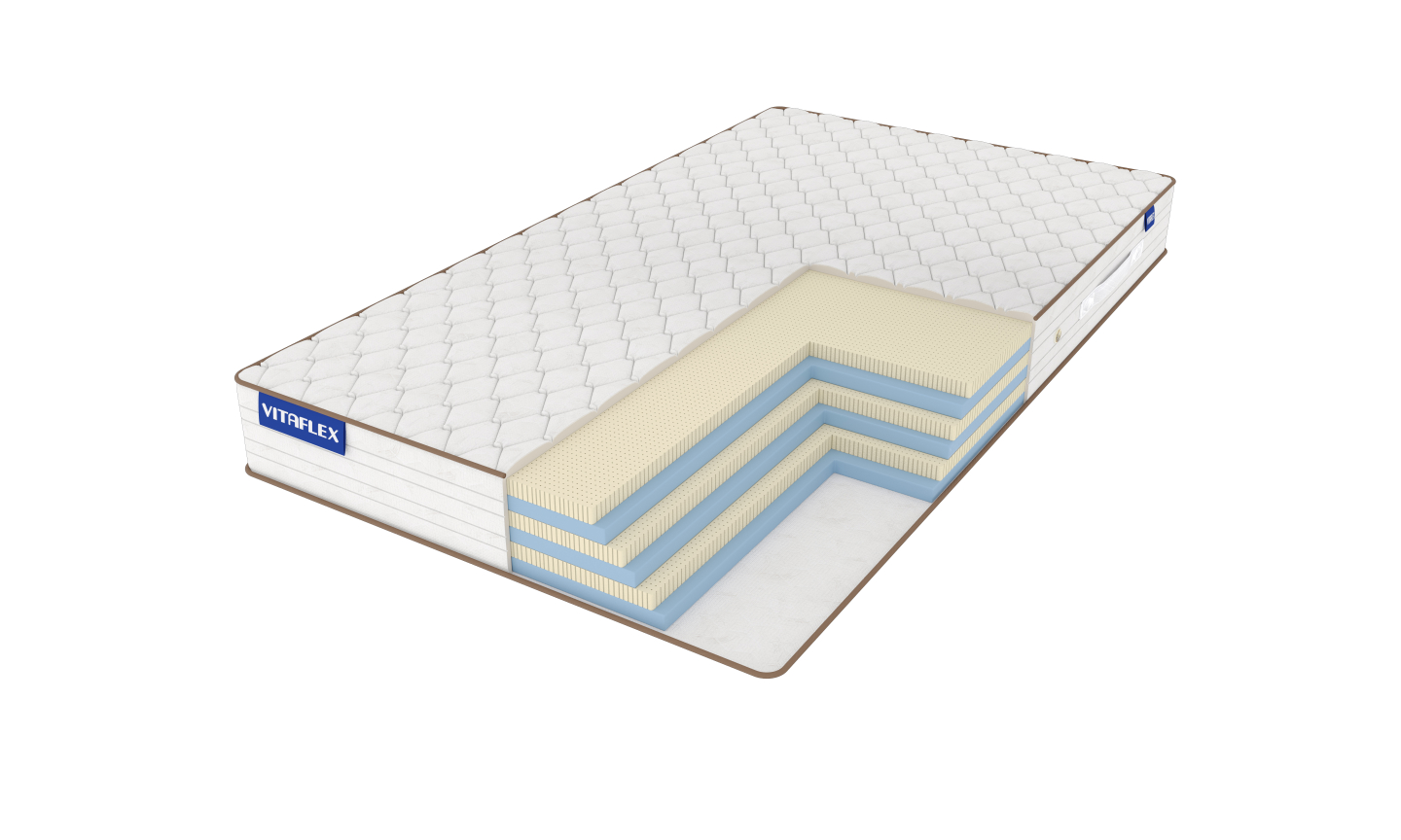 

Матрас Vitaflex Easy-Foam Mix 120х190, Белый, Easy-Foam Mix