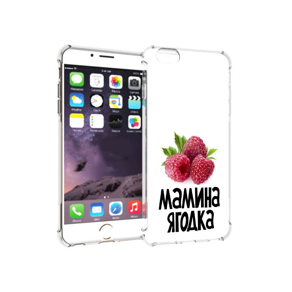

Чехол MyPads Tocco для Apple iPhone 6 Plus мамина ягодка, Прозрачный, Tocco