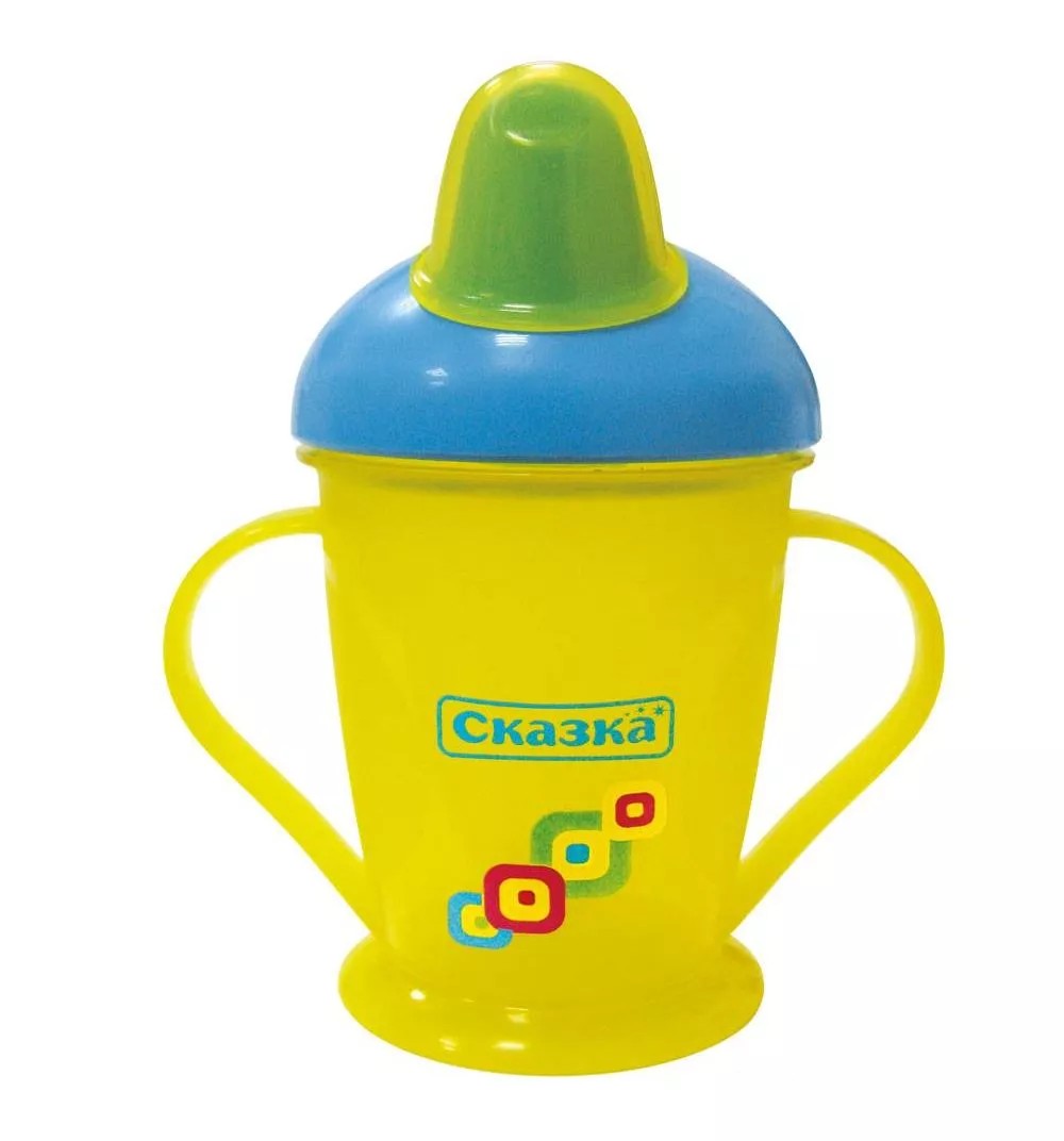

Спортивный стаканчик с ручками Сказка, 200 мл