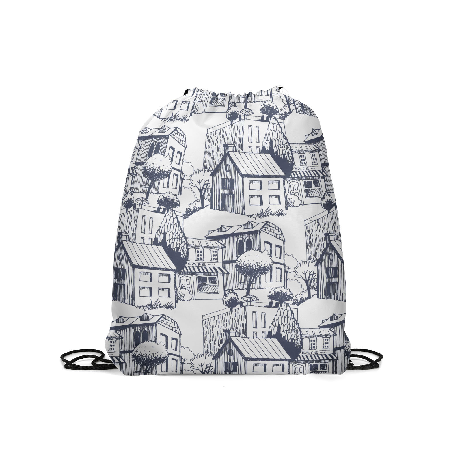 

Мешок для обуви унисекс Gorolla DrawstringBackpack 102 белый, 42х35 см, DrawstringBackpack 102