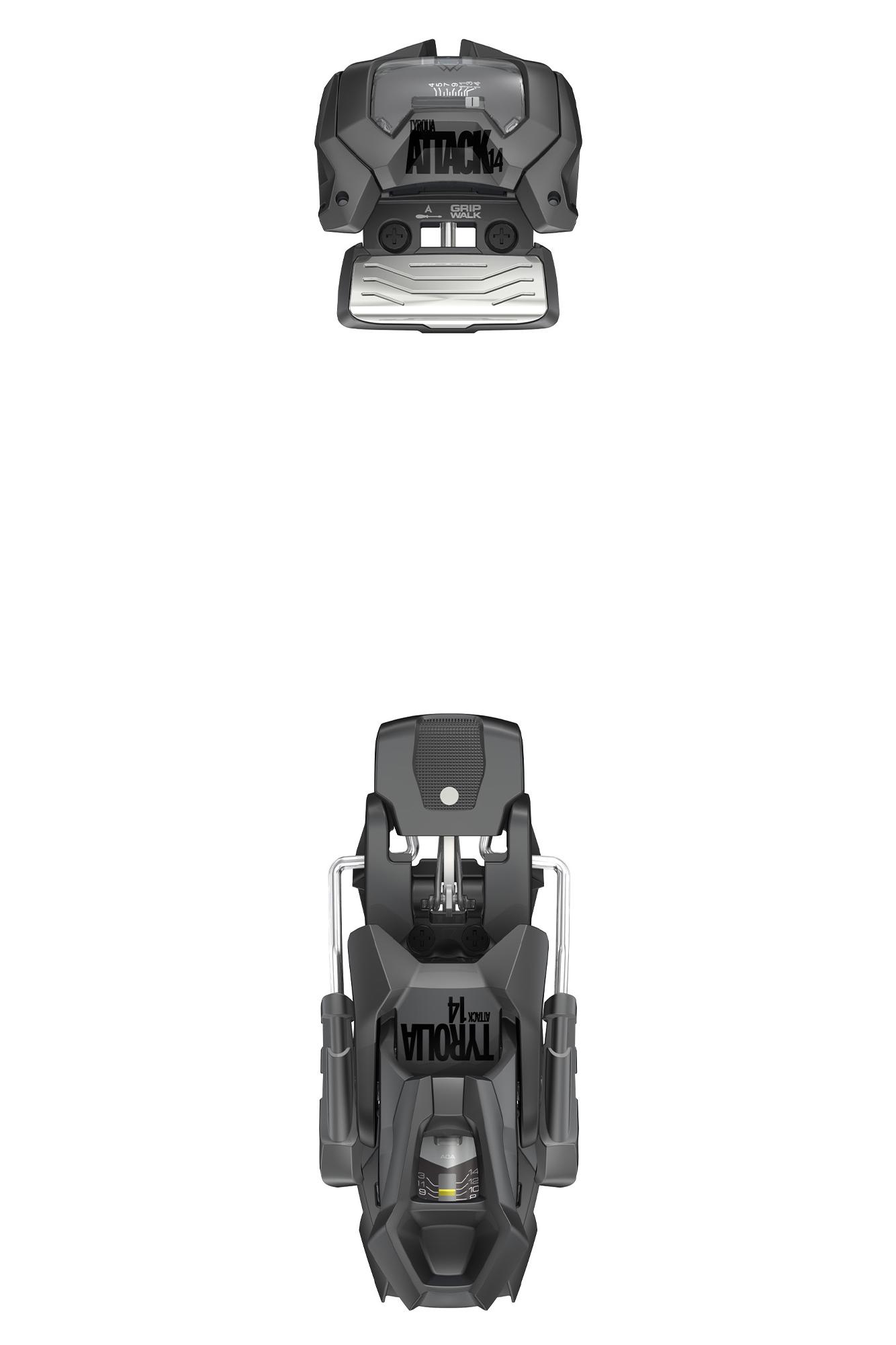 

Горнолыжные Крепления Head Attack 14 Gw W/O Brake [A] Solid Black (Б/Р) 2024-25, Черный, Attack 14 Gw W/O Brake [A]