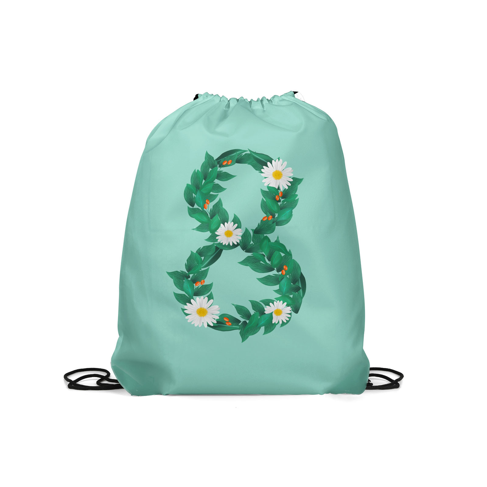 

Мешок для обуви унисекс Gorolla DrawstringBackpack 2343 зеленый, 42х35 см, Бирюзовый, DrawstringBackpack 2343