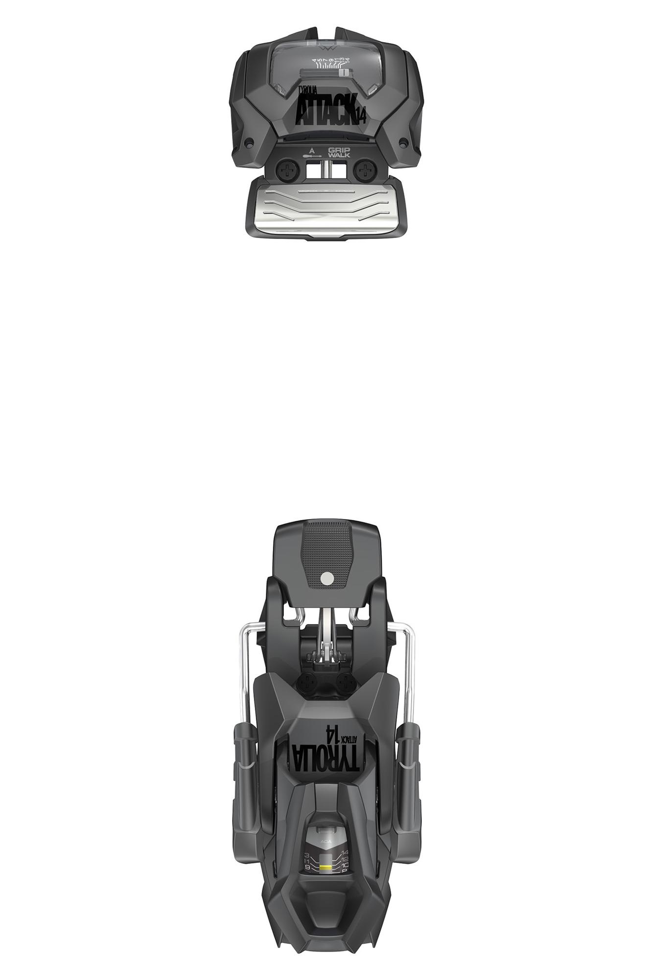 

Горнолыжные Крепления Tyrolia Attack 14 Gw Brake 110 [A] Solid Black (Мм:110) 2023-24, Черный, Attack 14 Gw Brake 110 [A]