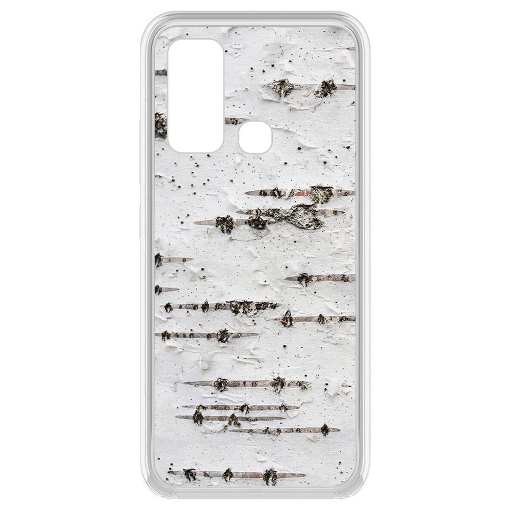 

Чехол-накладка Krutoff Clear Case Березка для Vivo Y30