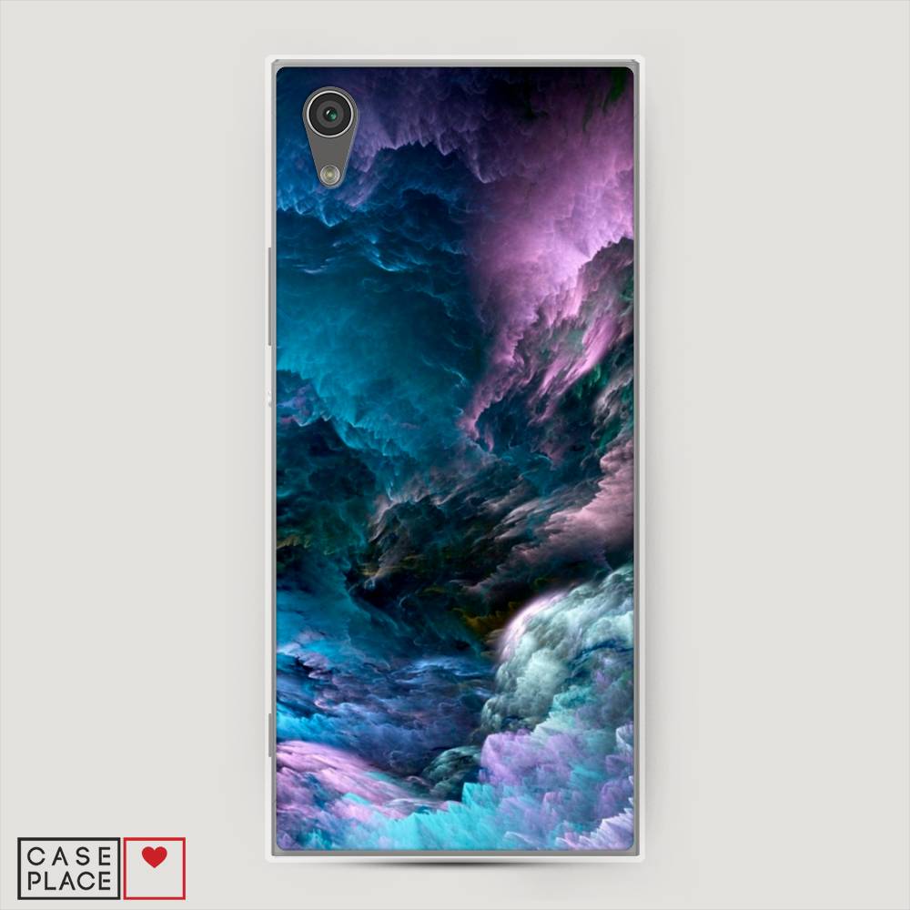 

Чехол на Sony Xperia L1 "Загадочное небо", Синий;фиолетовый, 52550-2