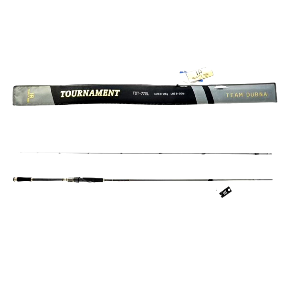 

Спиннинг Hearty Rise TOURNAMENT TEAM DUBNA Limited TDT-822LL 2.50м 3-18гр, TOURNAMENT_черный_золотой