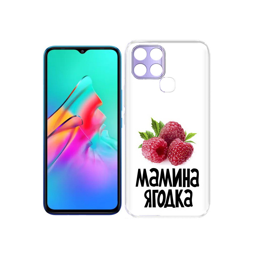 

Чехол MyPads Tocco для Infinix Smart 6 мамина ягодка, Прозрачный, Tocco