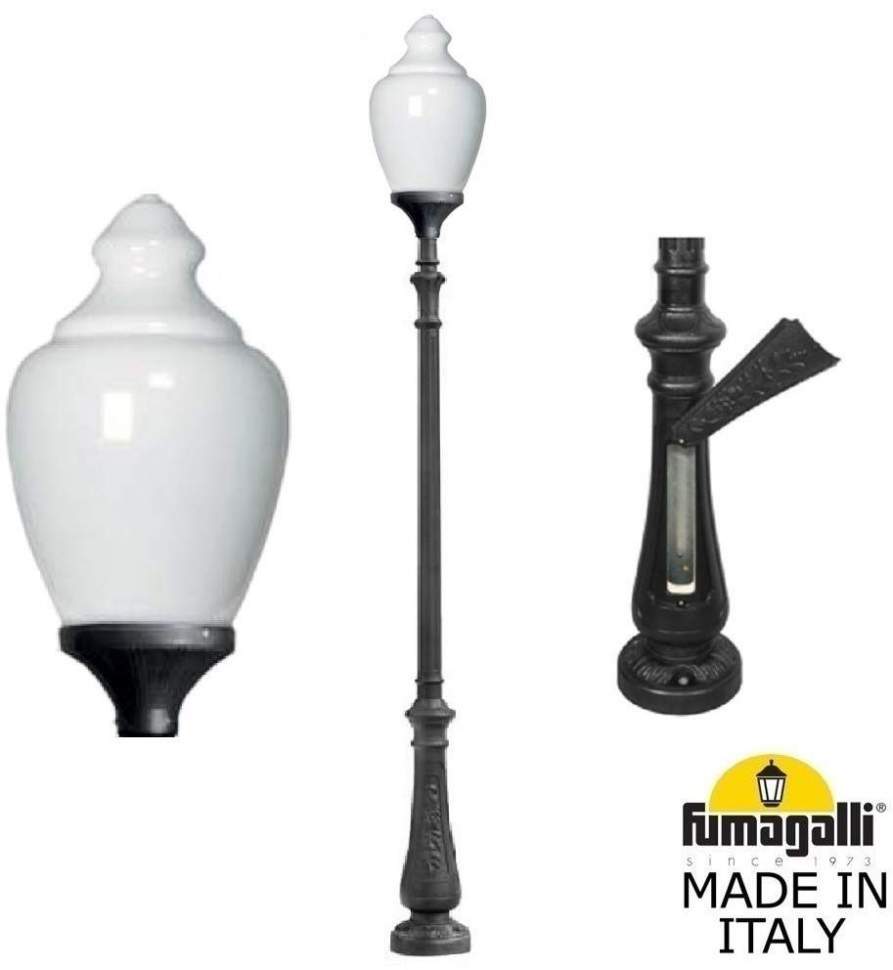

Фонарный столб Fumagalli Cana C50.202.000.aye27 ip65 1 шт., Cana