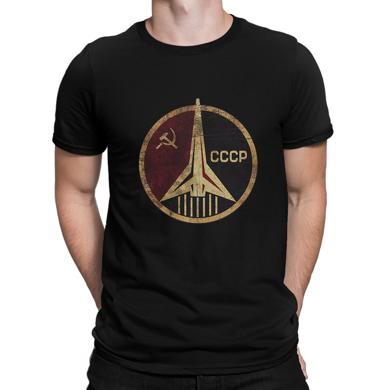 

Футболка мужская Dream Shirts СССР черная 2XL, Черный, СССР