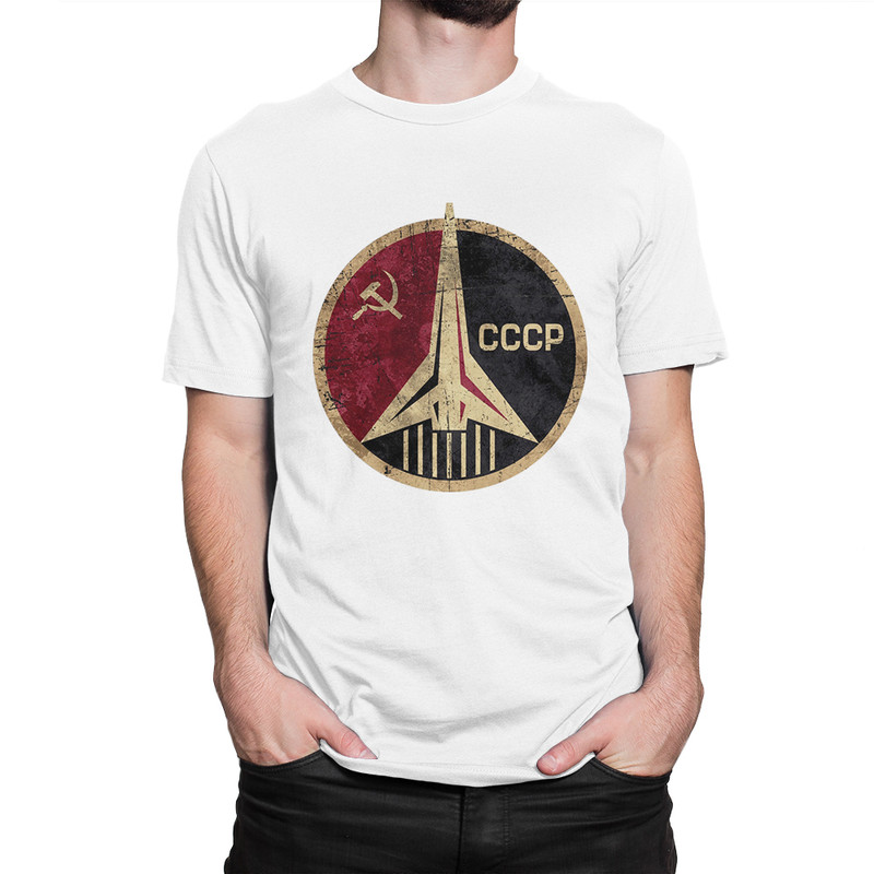 

Футболка мужская Dream Shirts СССР белая M, Белый, СССР