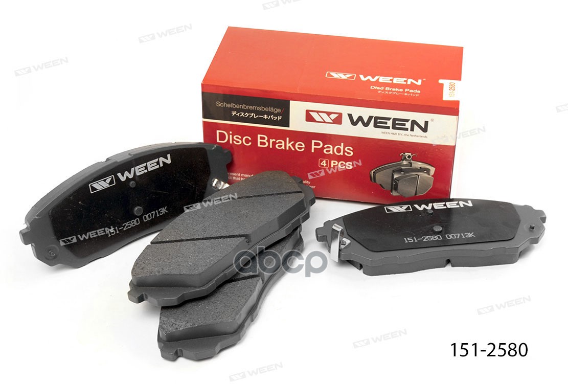 

Тормозные колодки WEEN дисковые для Kia Sorento 1512580