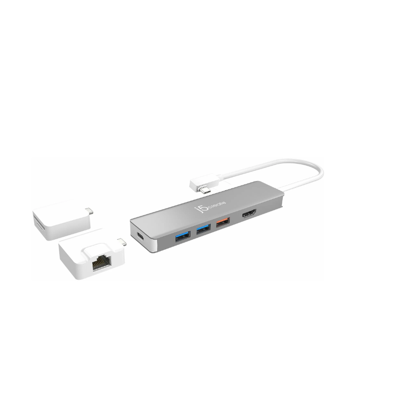USB-концентратор J5 create, Modular Multi-Adapter with 2 Kits JCD375