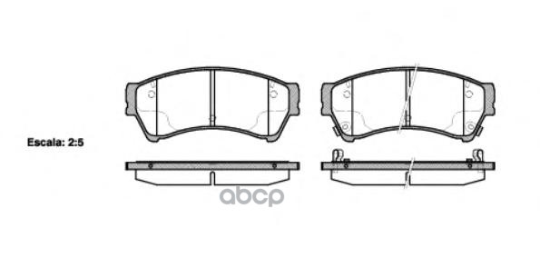 

Колодки дисковые п. Mazda 6 1.8/2.0/2.5 07> 1196 02 =FDB4062=D3146M-01 [GPYB3328ZD]