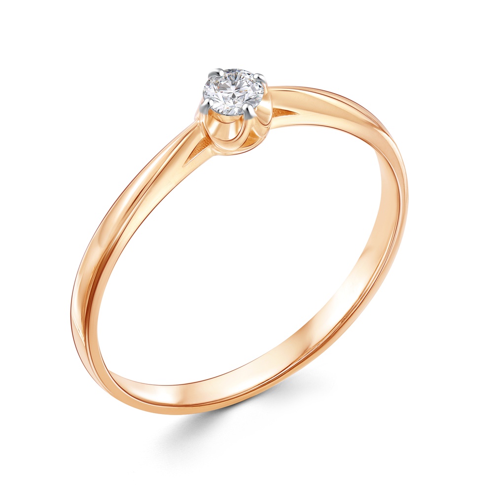 

Кольцо из золота р.  585Gold 301012354, фианит, 301012354