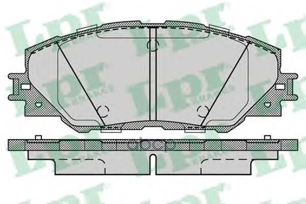 

Тормозные колодки Lpr дисковые 05p1281