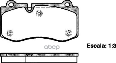 

Колодки дисковые п. MB W221 3.5/5.0/6.0/3.2CDi 05> 1202 00 =FDB4055 [A0044206220]