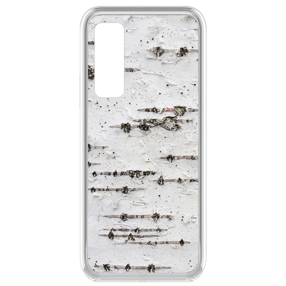 

Чехол-накладка Krutoff Clear Case Березка для Vivo Y53s, Прозрачный