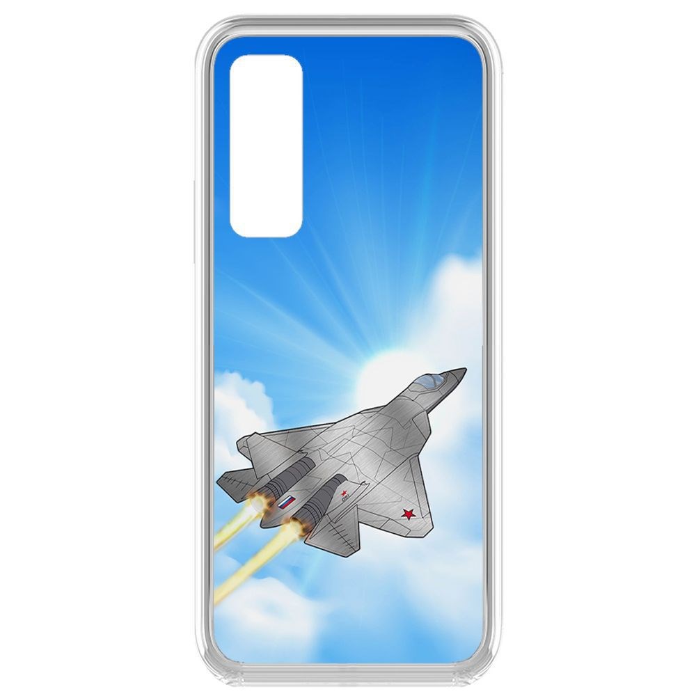 

Чехол-накладка Krutoff Clear Case СУ-57 для Vivo Y53s, Прозрачный