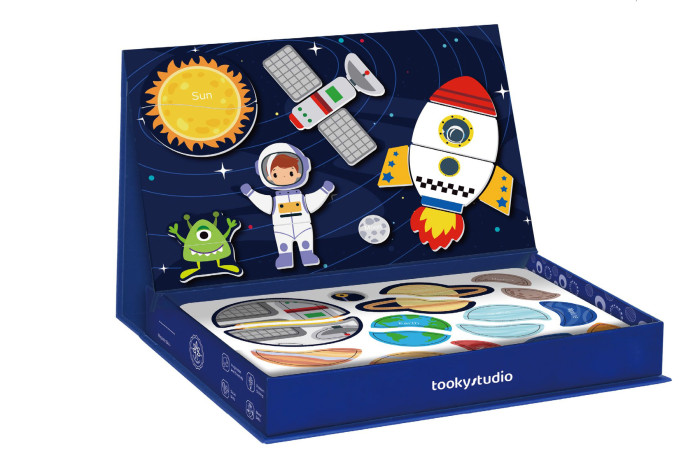 

Магнитная игра Пазл Космос