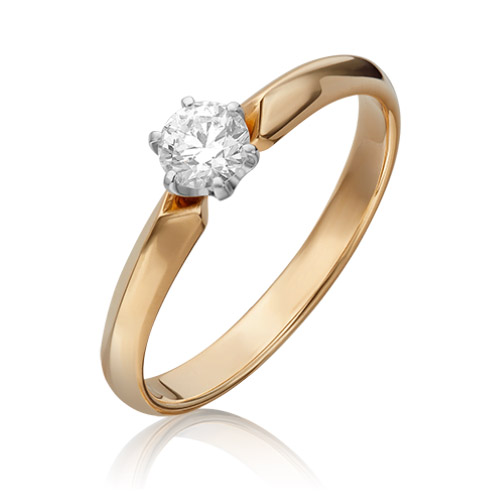 

Кольцо из золота с бриллиантом р. 16 PLATINA jewelry 01-0994-00-101-1111-30, 01-0994-00-101-1111-30