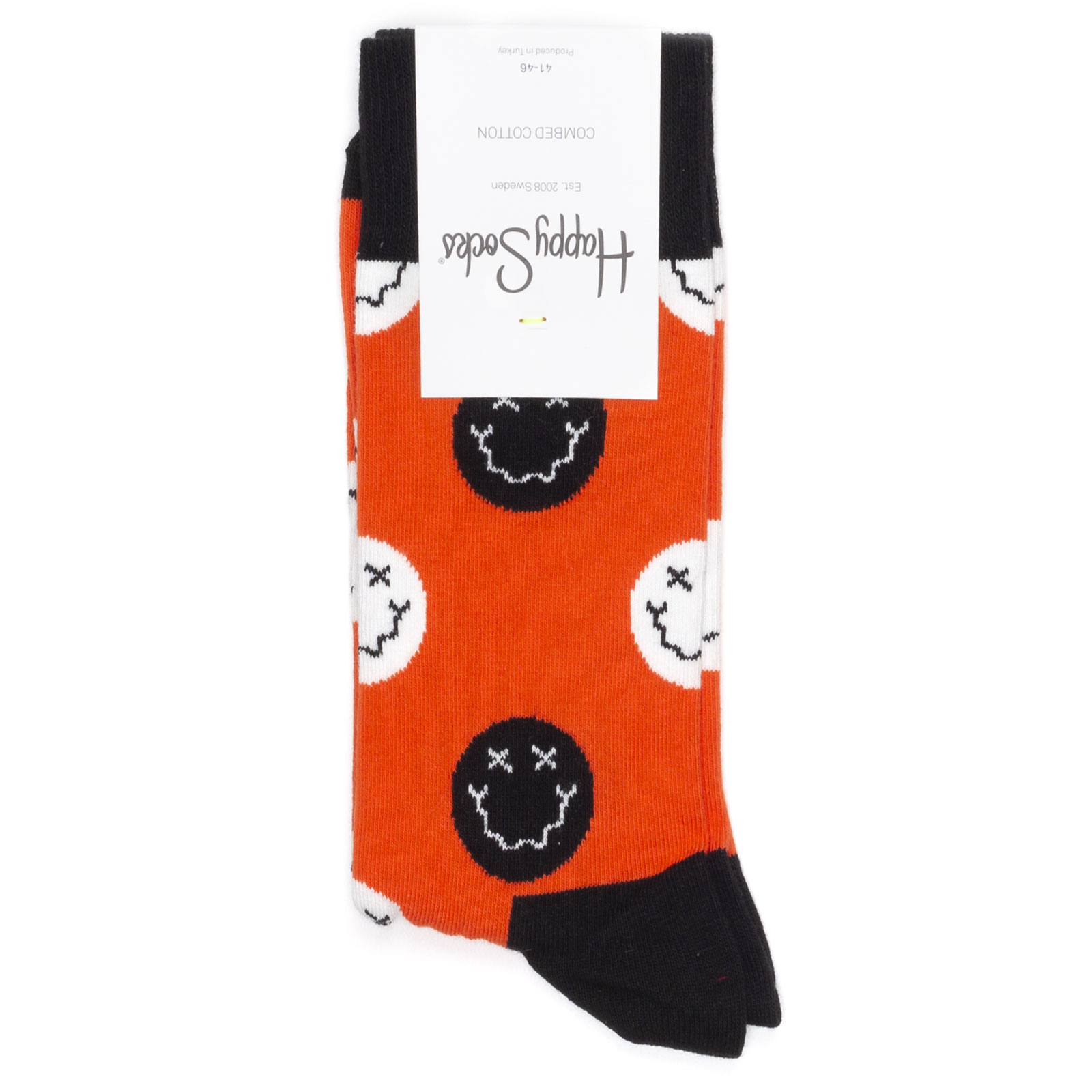 

Носки унисекс Happy Socks Happy-Socks-Halloween-Smiles разноцветные, Оранжевый;черный;белый, Happy-Socks-Halloween-Smiles