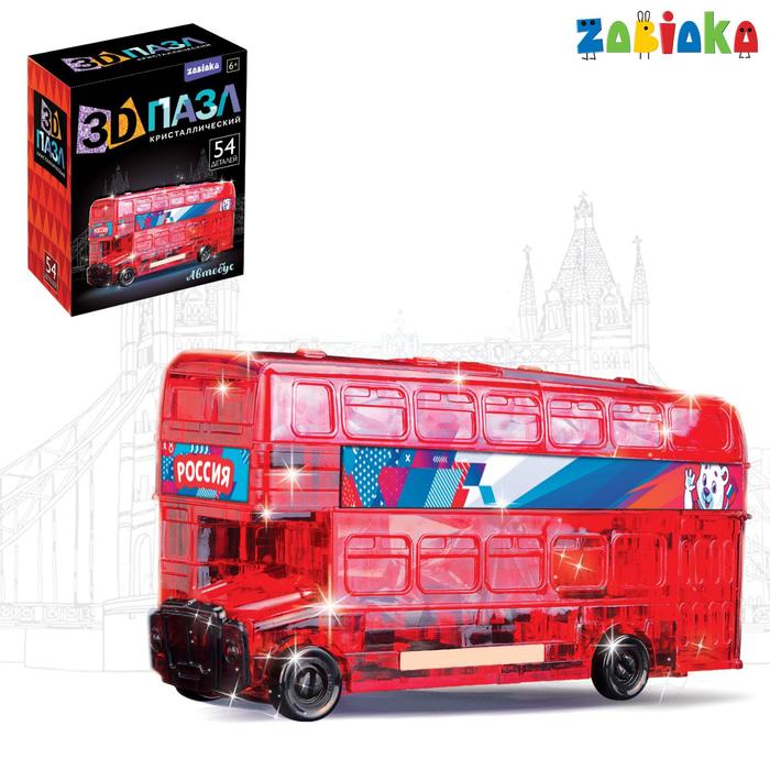 

Пазл 3D «Лондонский автобус», МИКС