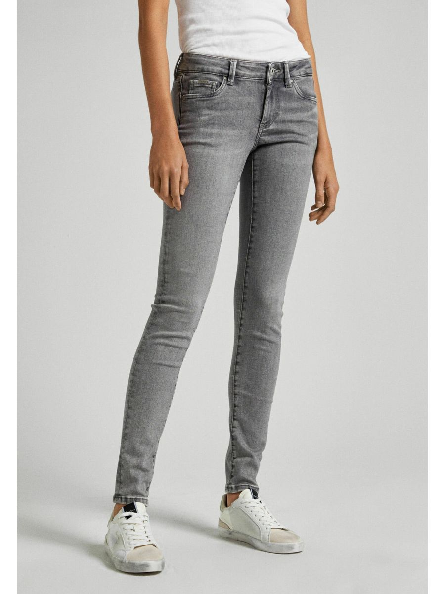 

Джинсы женские Pepe Jeans London PE121N18F серые 34/32, Серый, PE121N18F