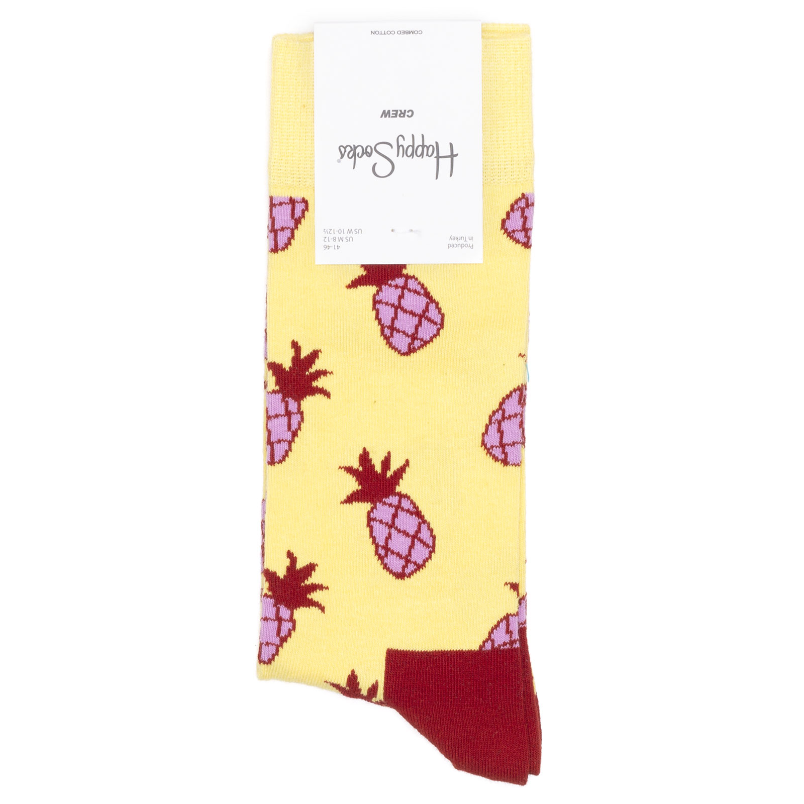 

Носки унисекс Happy Socks Happy-Socks-Pineapple разноцветные, Желтый;красный, Happy-Socks-Pineapple