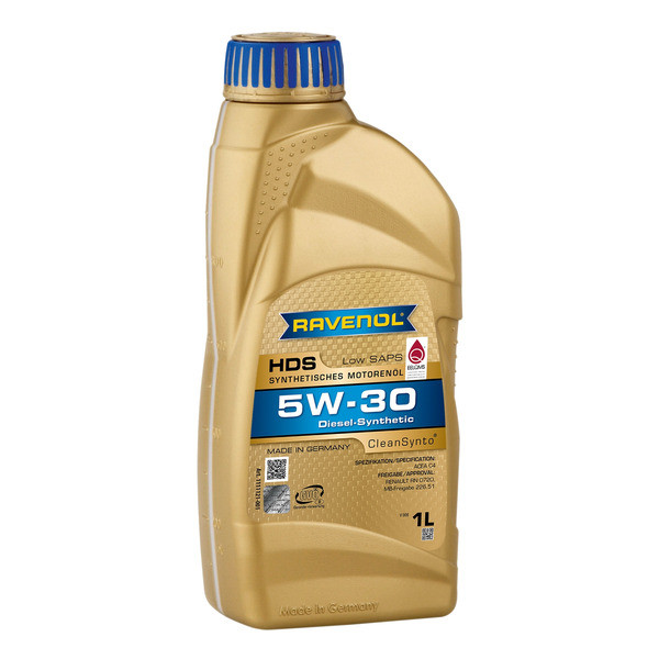 

Моторное масло Ravenol HDS 5W-30 1 л