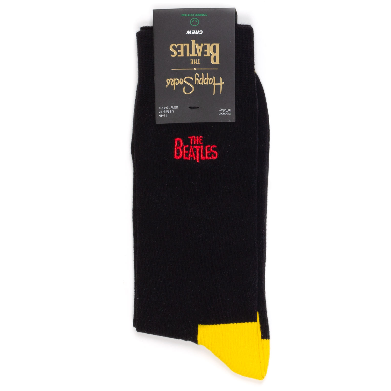 

Носки унисекс Happy Socks Happy-Socks-The-Beatles-Embroidery-Socks разноцветные, Черный;желтый, Happy-Socks-The-Beatles-Embroidery-Socks