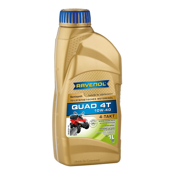 

Моторное масло 4-х тактное Ravenol Quad 10W-40 1 л