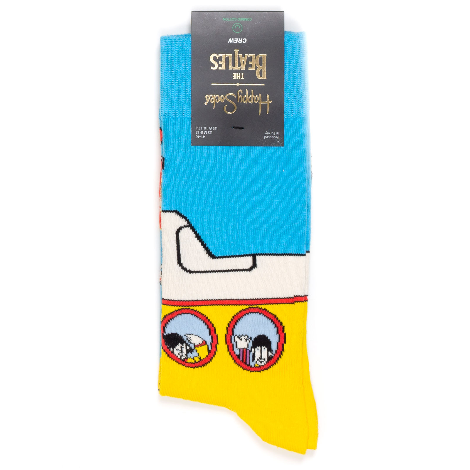 

Носки унисекс Happy Socks Happy-Socks-The-Beatles-Yellow-Submarine разноцветные, Синий;желтый, Happy-Socks-The-Beatles-Yellow-Submarine