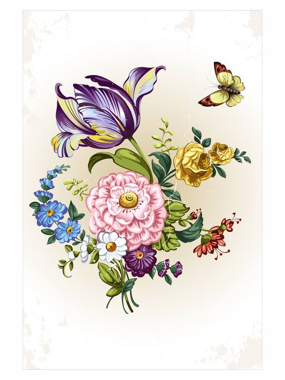 

Картины на экокоже Ultra market KK60X10 АРТ Открытка Иллюстрация цветы, Картины на экокоже