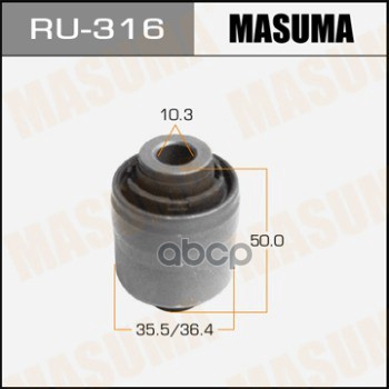 

Сайлентблок Integra Da5/7, Db1 Masuma арт. RU316