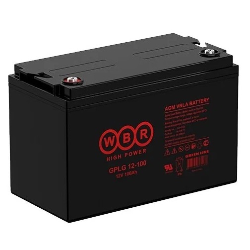 Аккумулятор WBR GPLG12-100 батарея свинцово кислотная аккумулятор wbr marine mb 75 12 agm