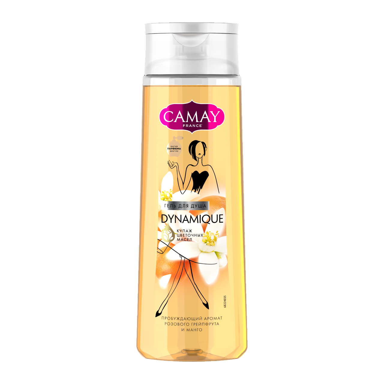 

Гель для душа Camay Dynamique Розовый грейпфрут, 250 мл, 1 шт, Dynamique