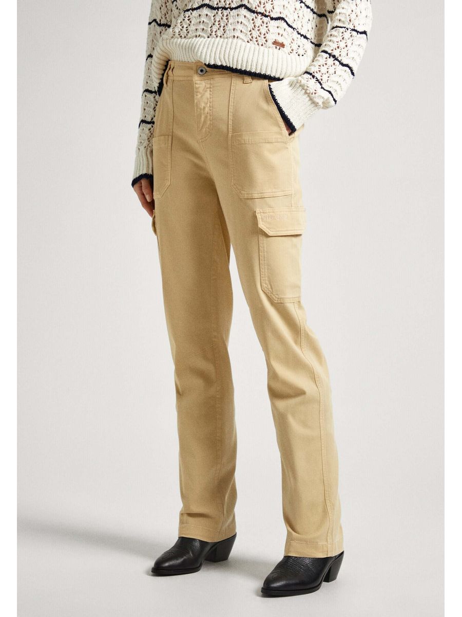 Джинсы женские Pepe Jeans London PE121N18W бежевые S 15053₽