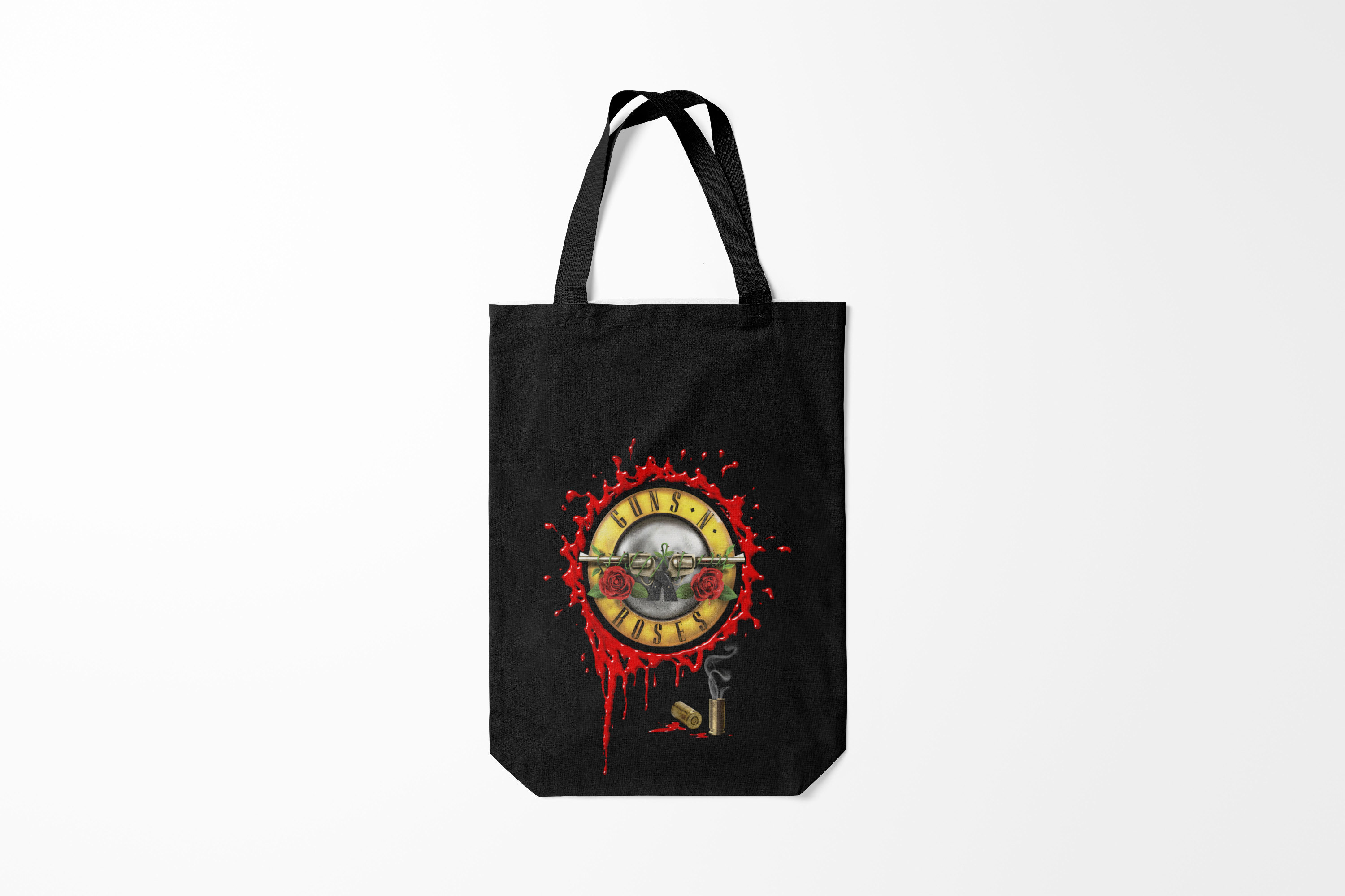 

Сумка шoппер унисекс Burnettie Разный GUNS N ROSES, черный, Разный GUNS N ROSES