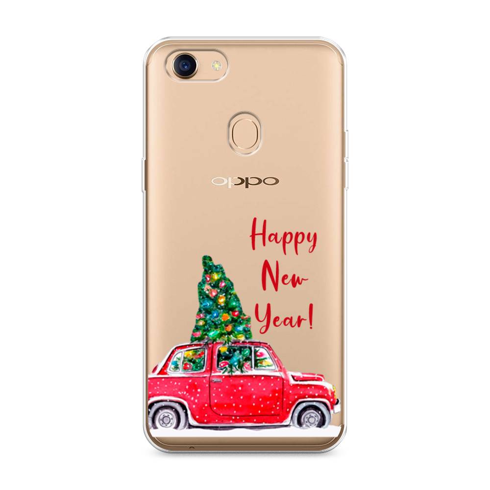

Чехол для Oppo F5 "Happy New Year", Красный;зеленый, 250250-5