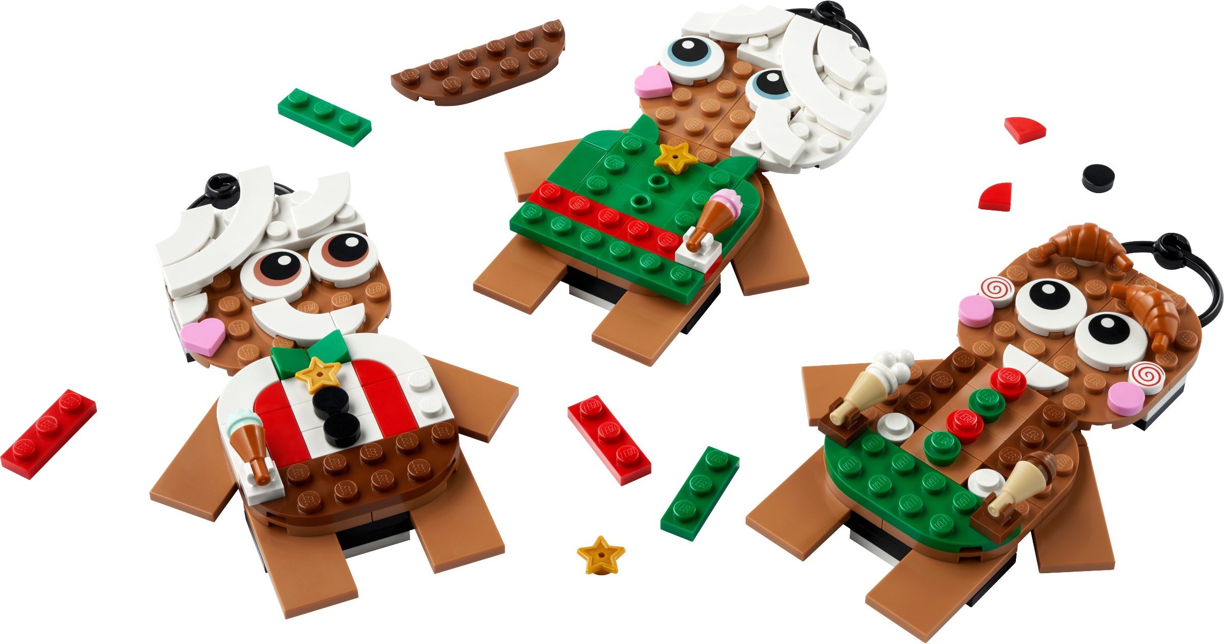 

Конструктор Lego 40642 Seasonal Имбирные украшения, 190 деталей, Имбирные украшения