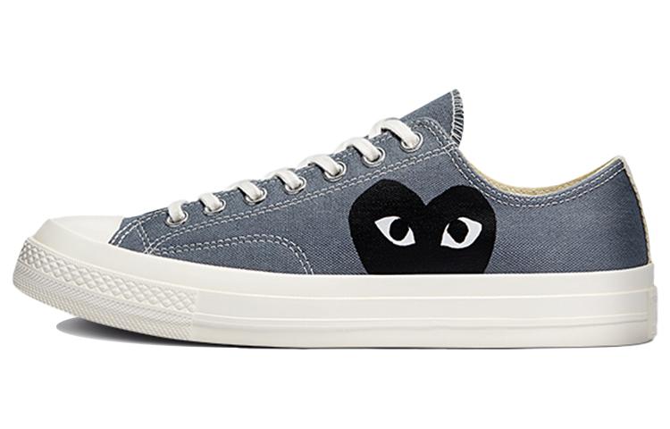 

Кеды унисекс Converse CDG Play 1970s chuck taylor all star серые 35 EU, Серый, CDG Play x Converse 1970s chuck taylor all star