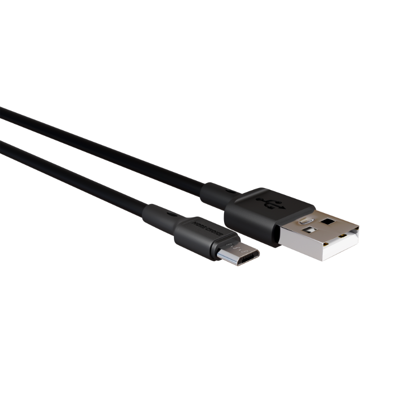 

Дата-кабель USB 2.0A для micro USB More choice K19m TPE 3м Black, K19m 3m