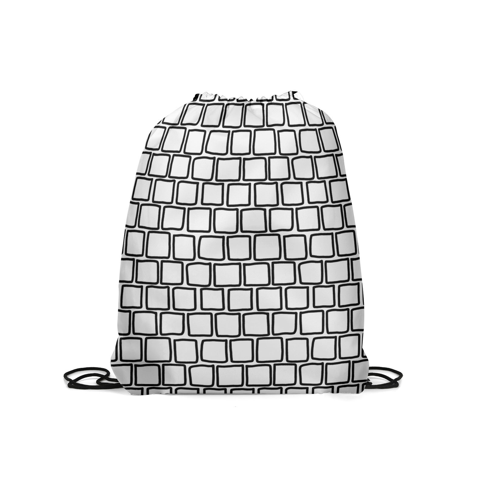 

Мешок для обуви унисекс Gorolla DrawstringBackpack 902 белый, 42х35 см, DrawstringBackpack 902
