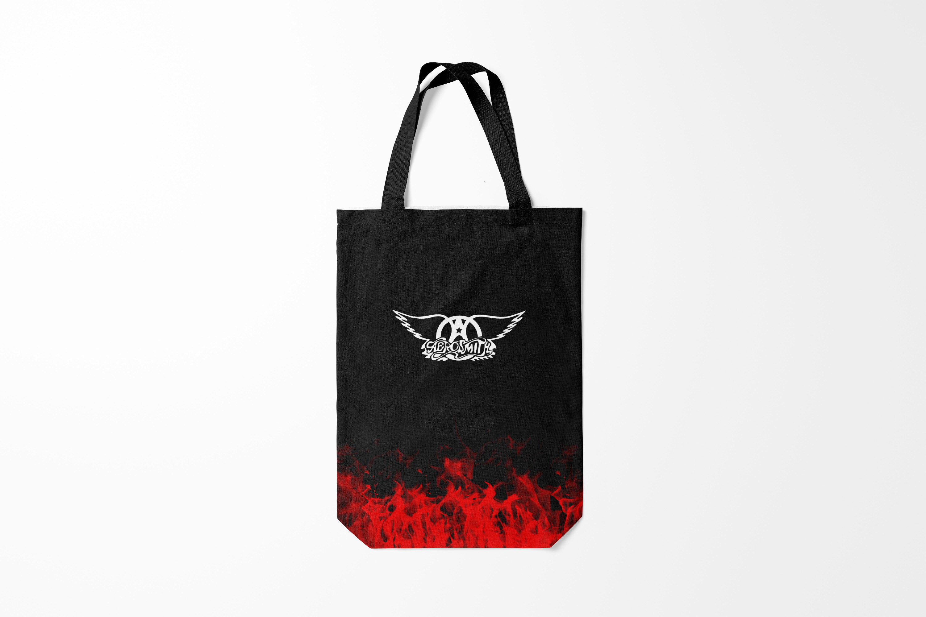 

Сумка шoппер унисекс Burnettie Разный Aerosmith, черный, Разный Aerosmith