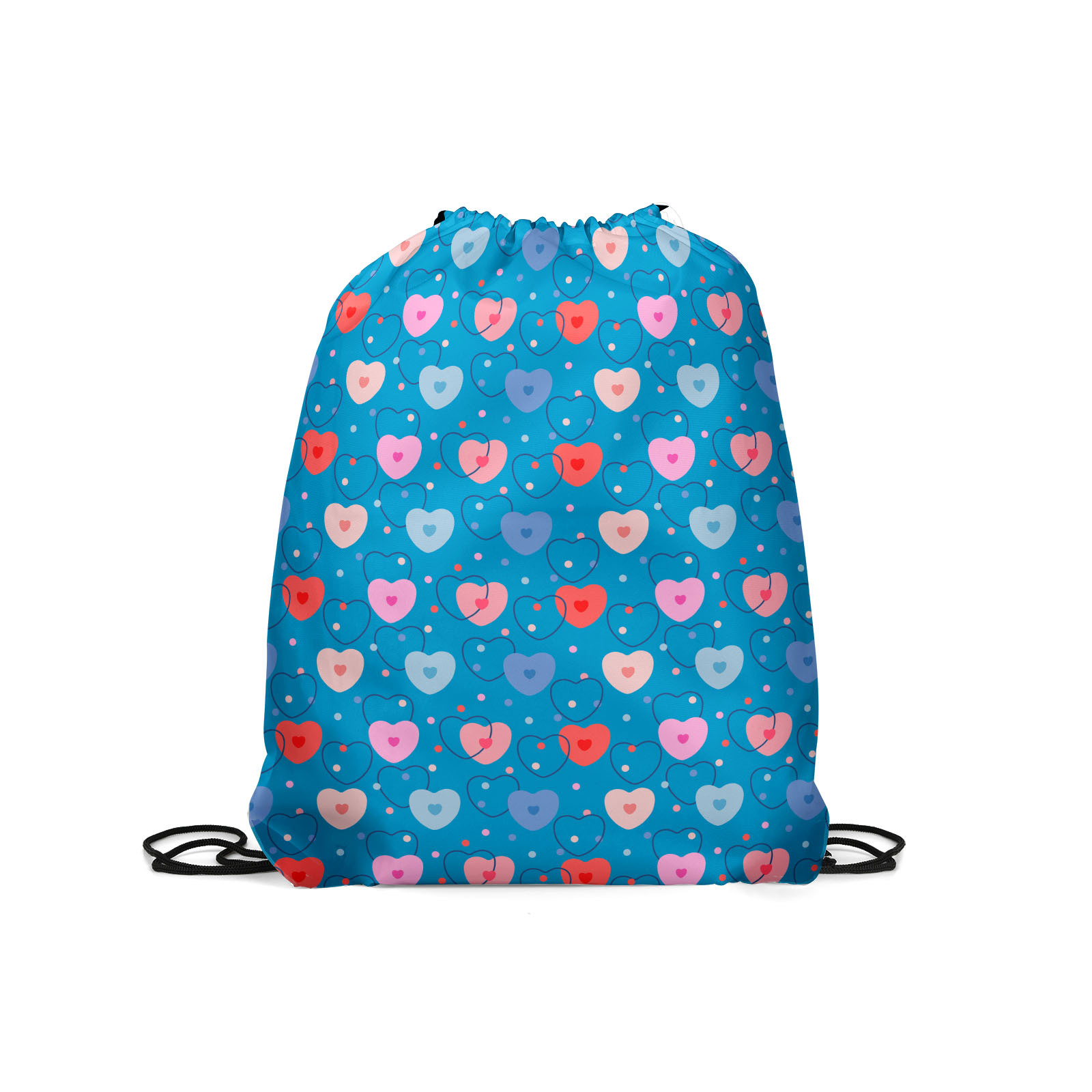 

Мешок для обуви унисекс Gorolla DrawstringBackpack 2218 синий, 42х35 см, DrawstringBackpack 2218