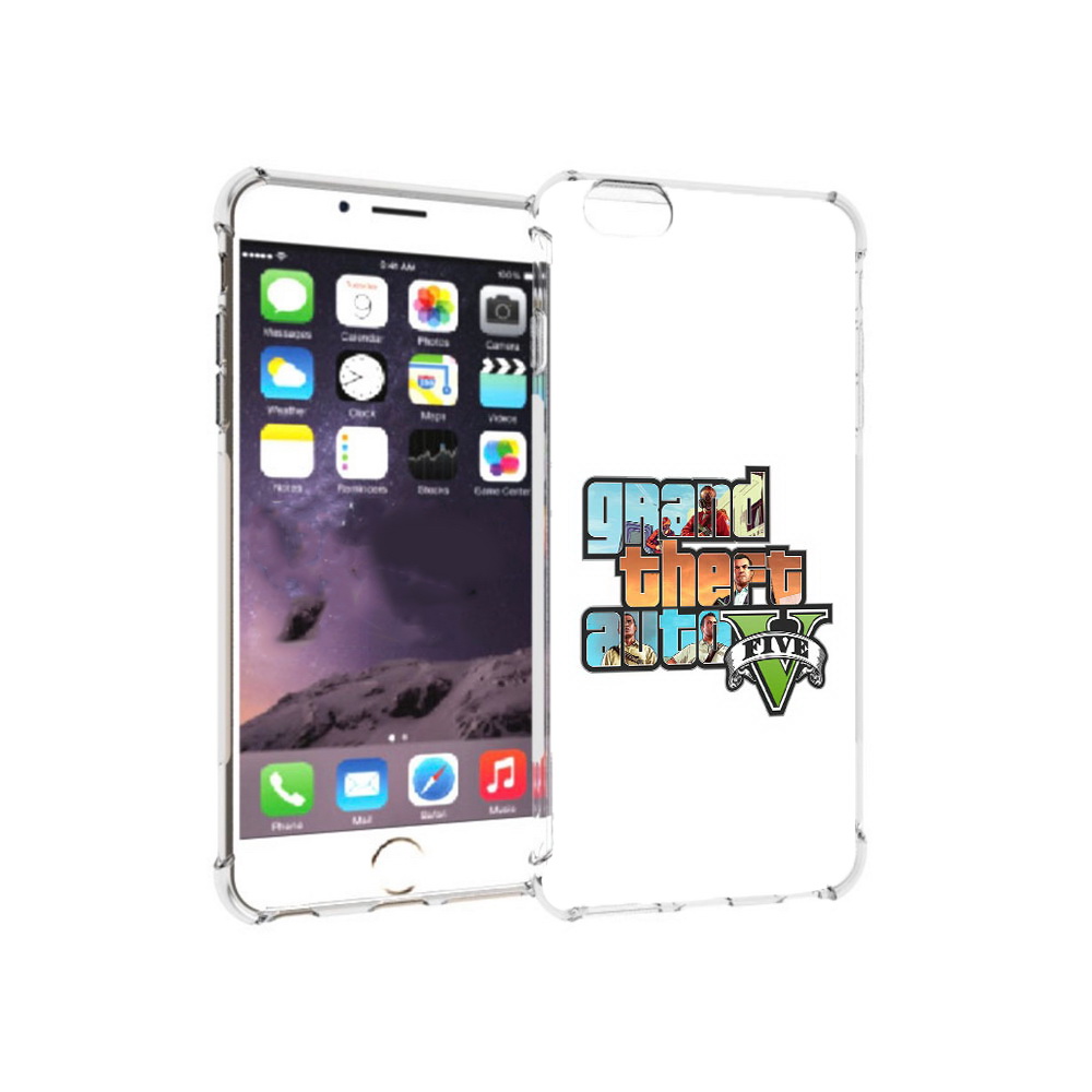 Чехол MyPads Tocco для Apple iPhone 6 Plus ГТА